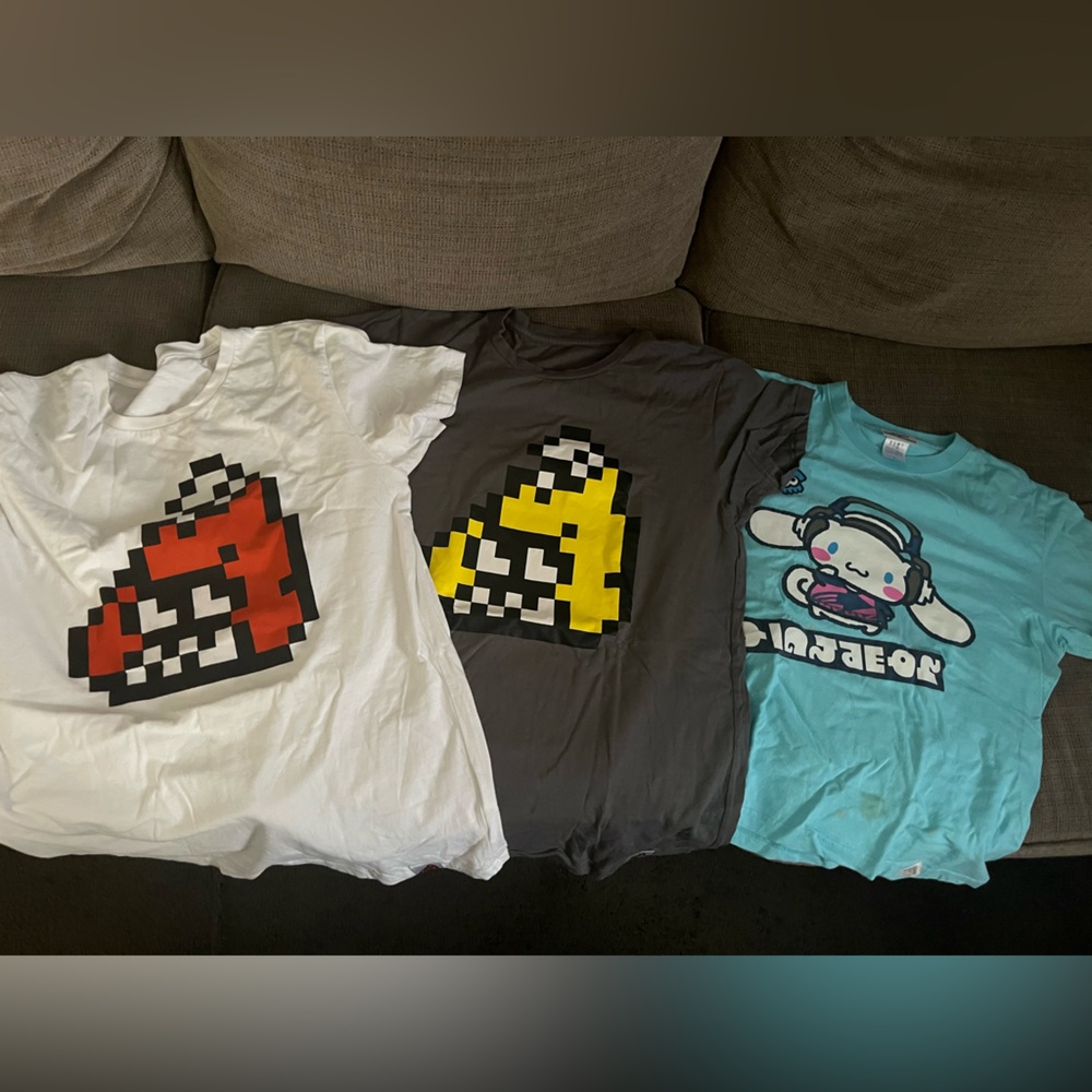 Splatoon - Graphic Tees from Nintendo World Japan Cinnamaroll Sanrio collab rare